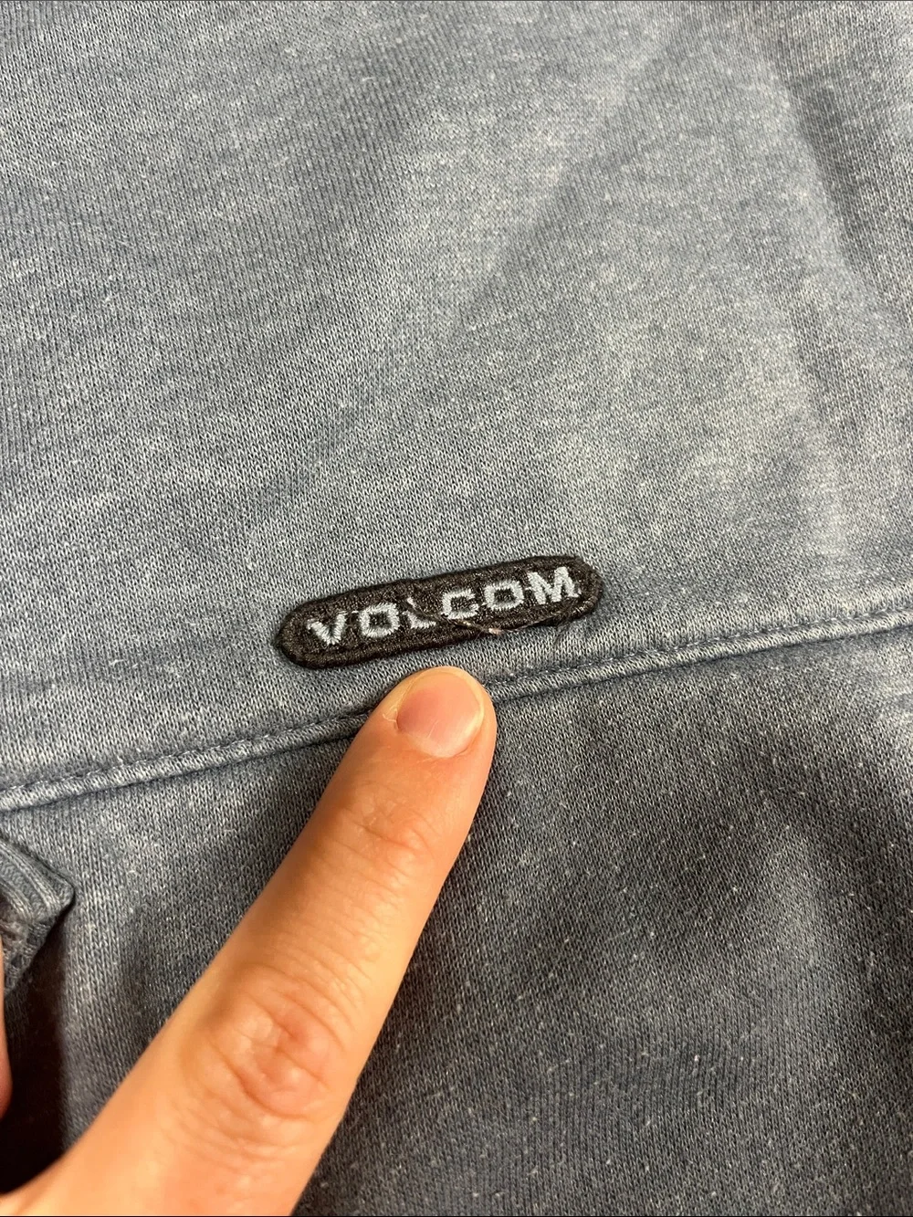 Volcom Kids Blue & Black Hoodie and Joggers Set
